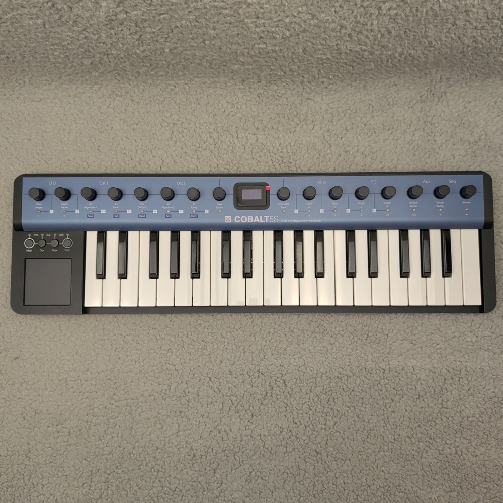 Modal Electronics COBALT5S 5-Voice Virtual Analog Synthesizer Keyboard With USB